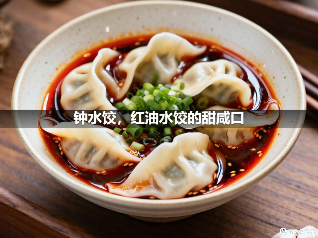 钟水饺,红油水饺的甜咸口