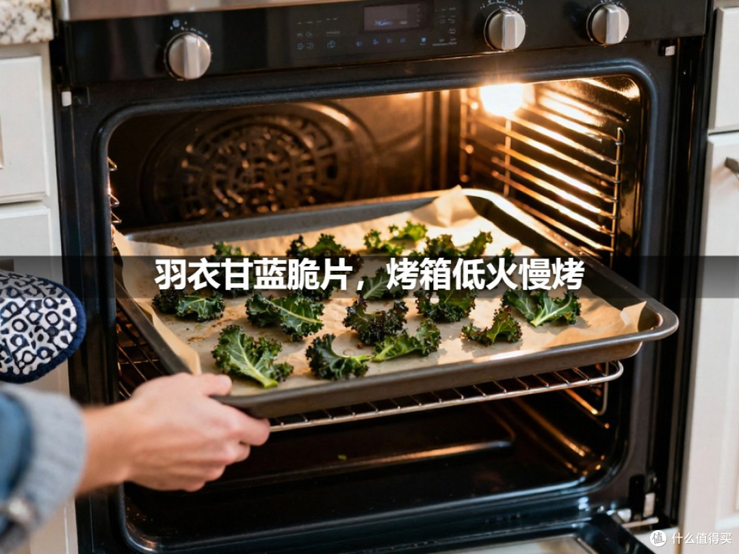羽衣甘蓝脆片，烤箱低火慢烤