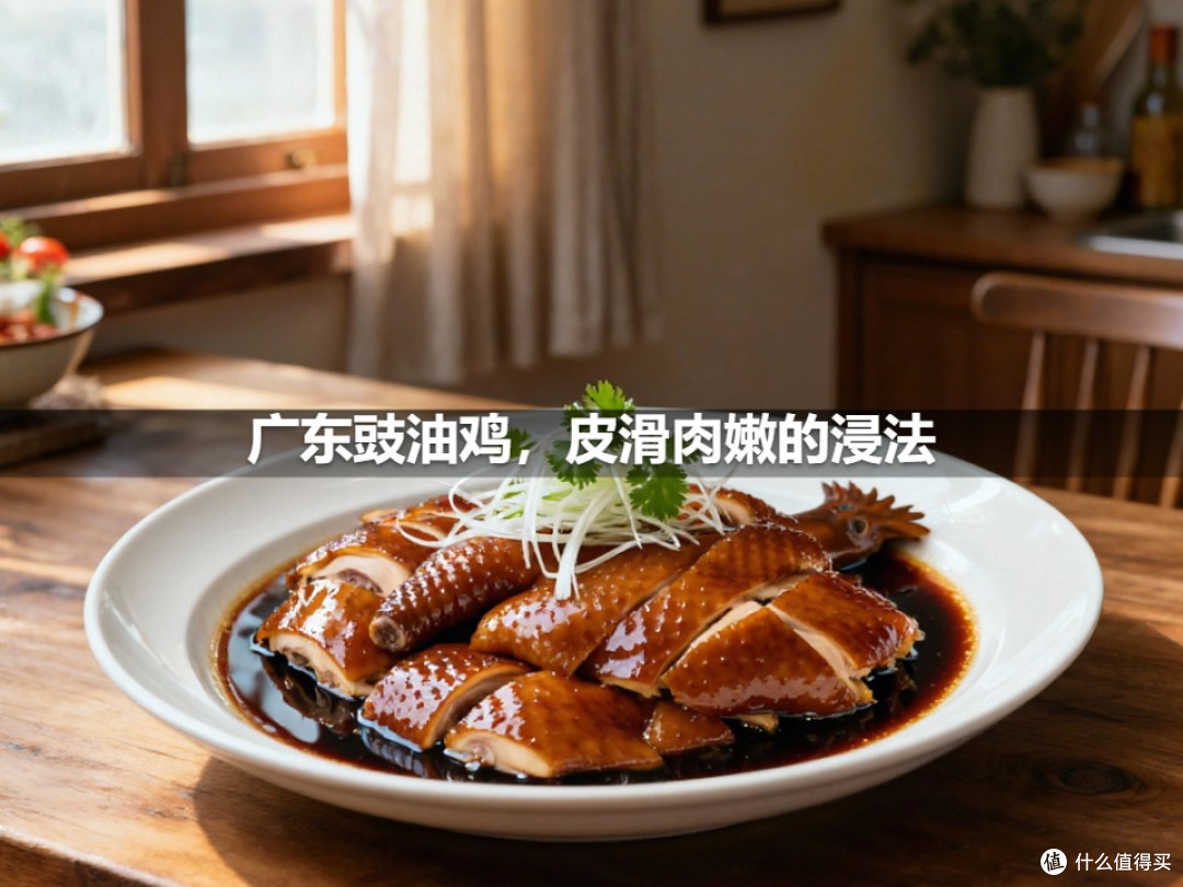 广东豉油鸡,皮滑肉嫩的浸法