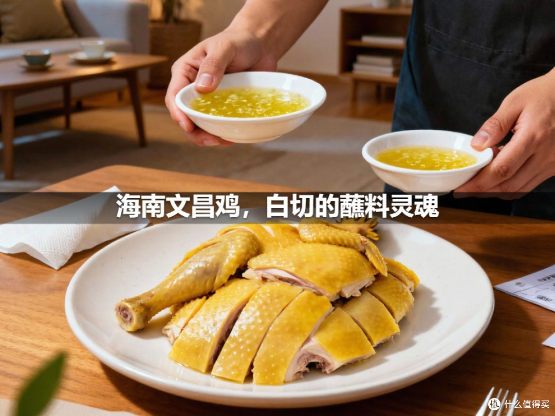 海南文昌鸡,白切的蘸料灵魂