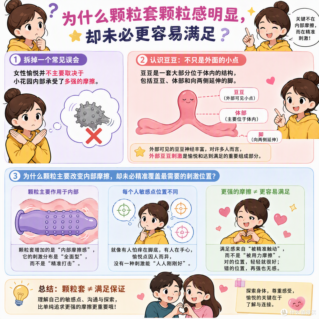 狼牙、颗粒安全套到底爽不爽?揭秘女性生理机制