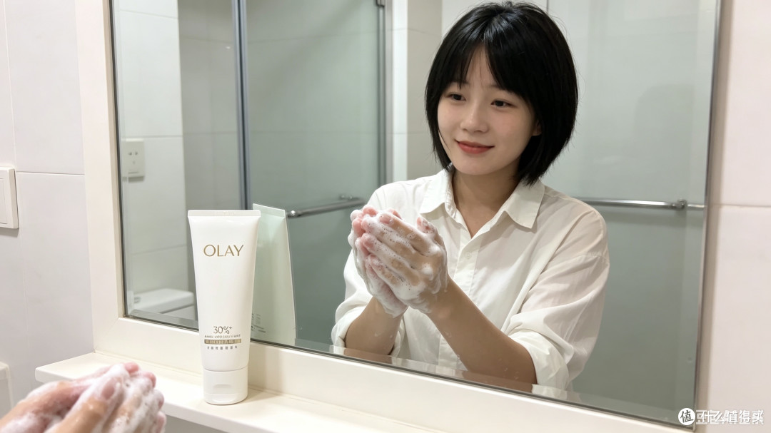 七夕洁面买它值不值?OLAY 30%氨基酸洁面,我替你们试了一个月