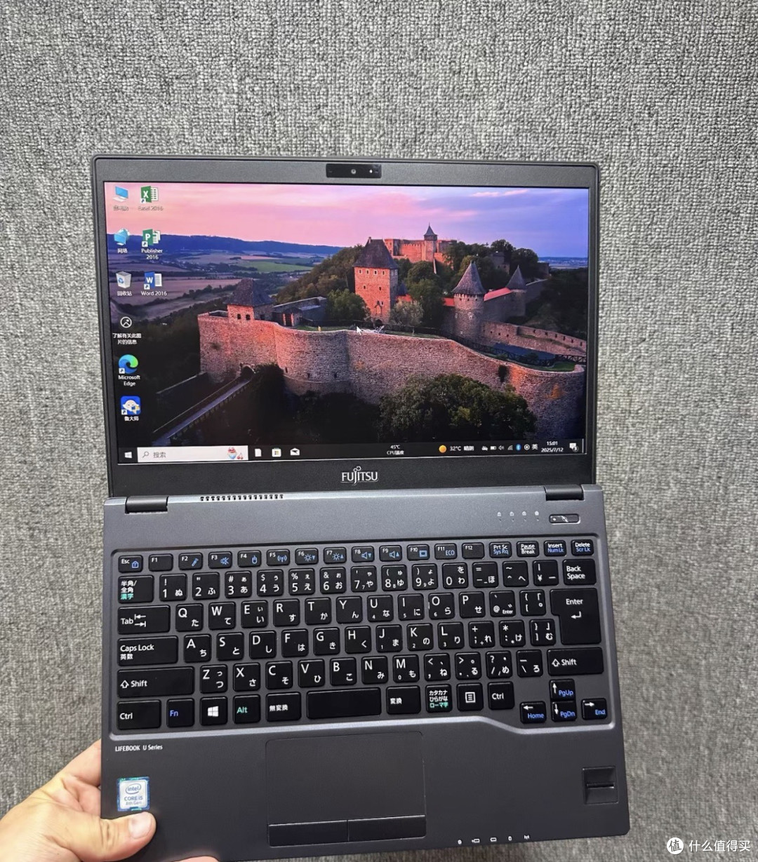 800g重量日系便携商务本CPU: i7-8565U 几百块到手洋垃圾笔记本。