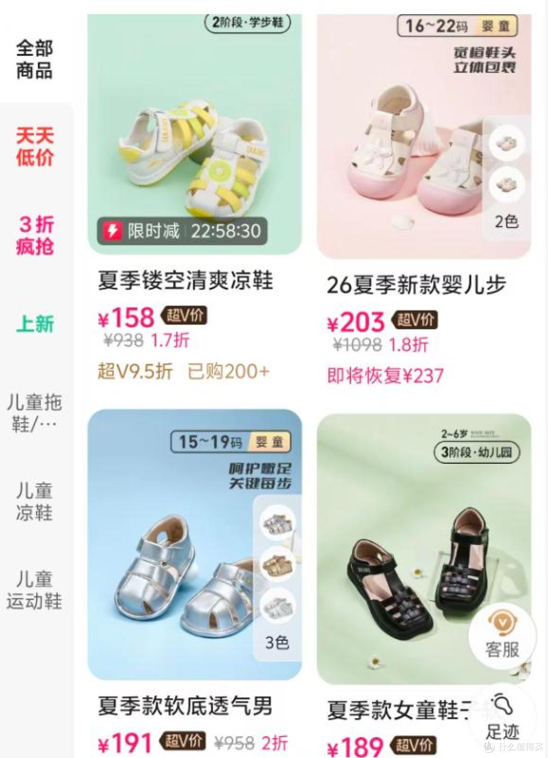 夏末给娃急买凉鞋太纠结?唯品会入手泰兰尼斯,意外很省心