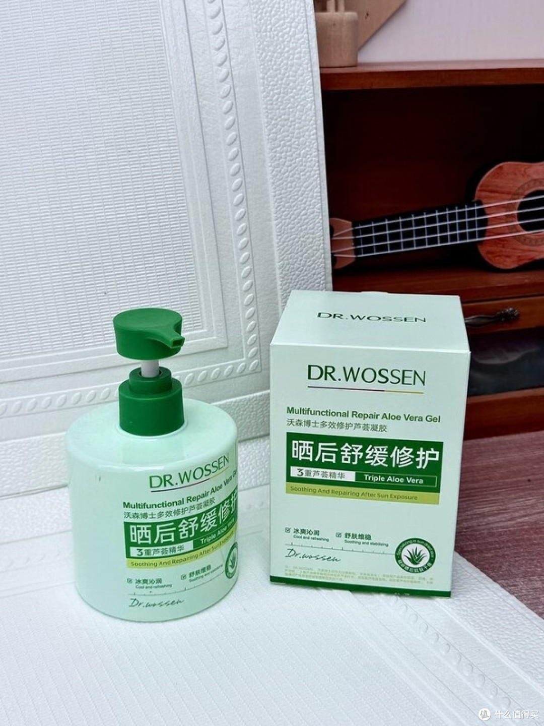 七夕护肤不追礼盒,沃森博士芦荟凝胶评测