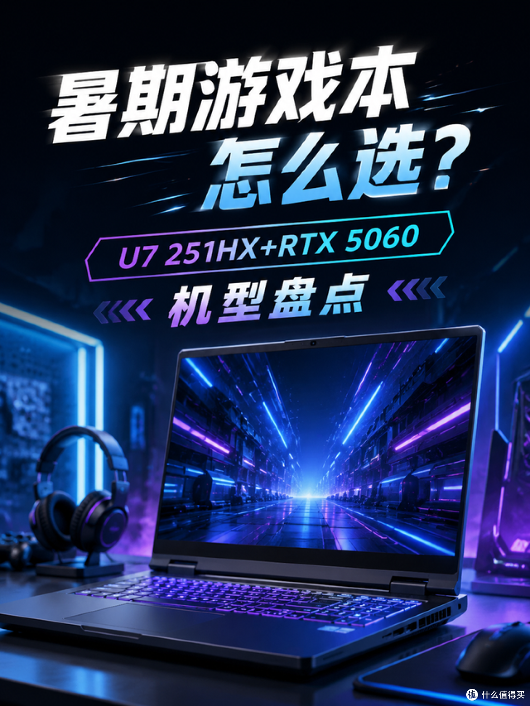 暑期游戏本怎么选?四款U7 251HX+RTX 5060机型盘点