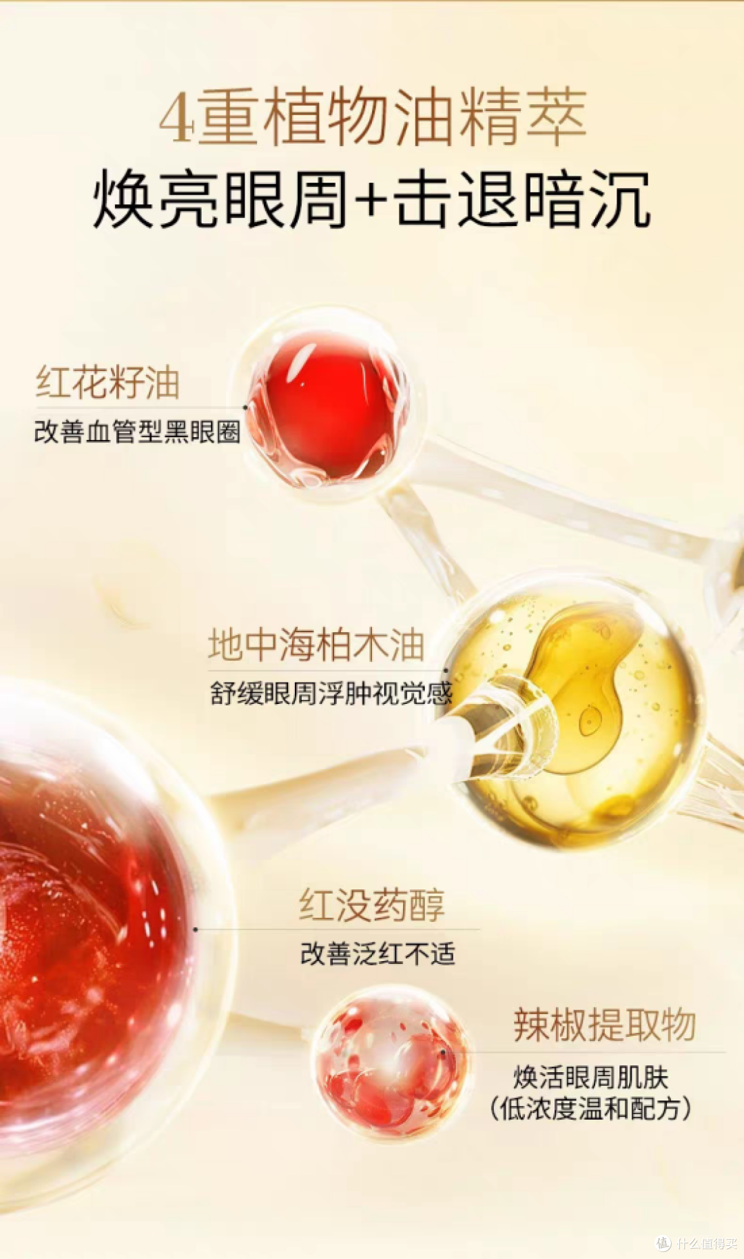 眼油祛黑眼圈有用吗？抗衰人群3款眼油双效淡黑眼圈