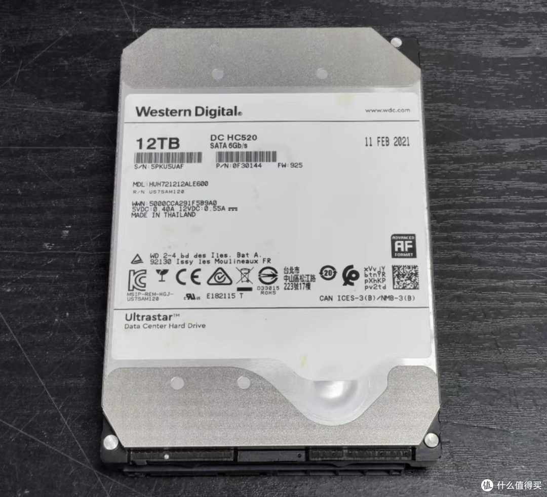 闲鱼惊现西数HC520 12T,企业级大容量氦气盘,但居然要1600块?