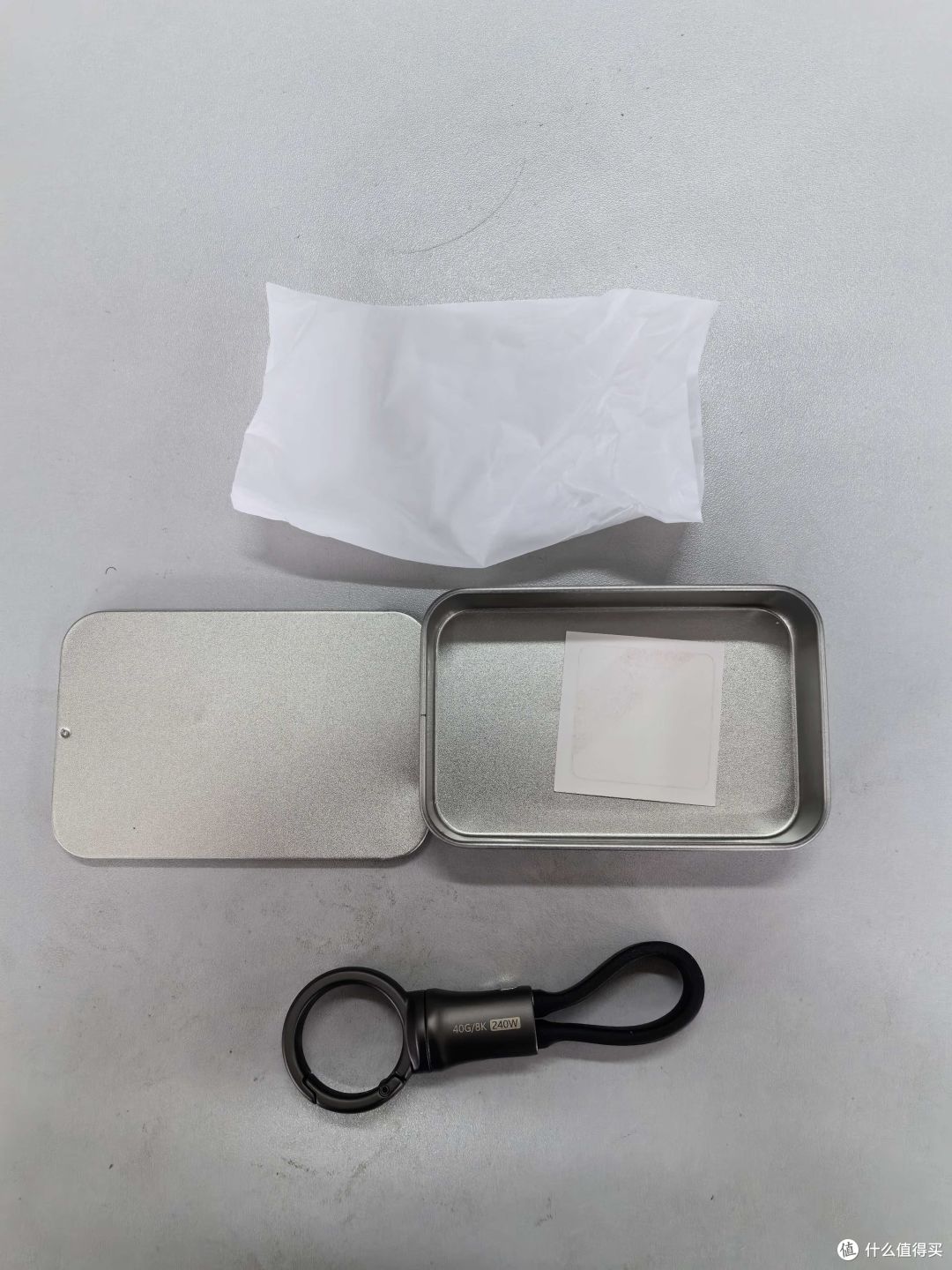 49.8的钥匙扣数据线,上手实拍!这质感是来砸场子的吧?