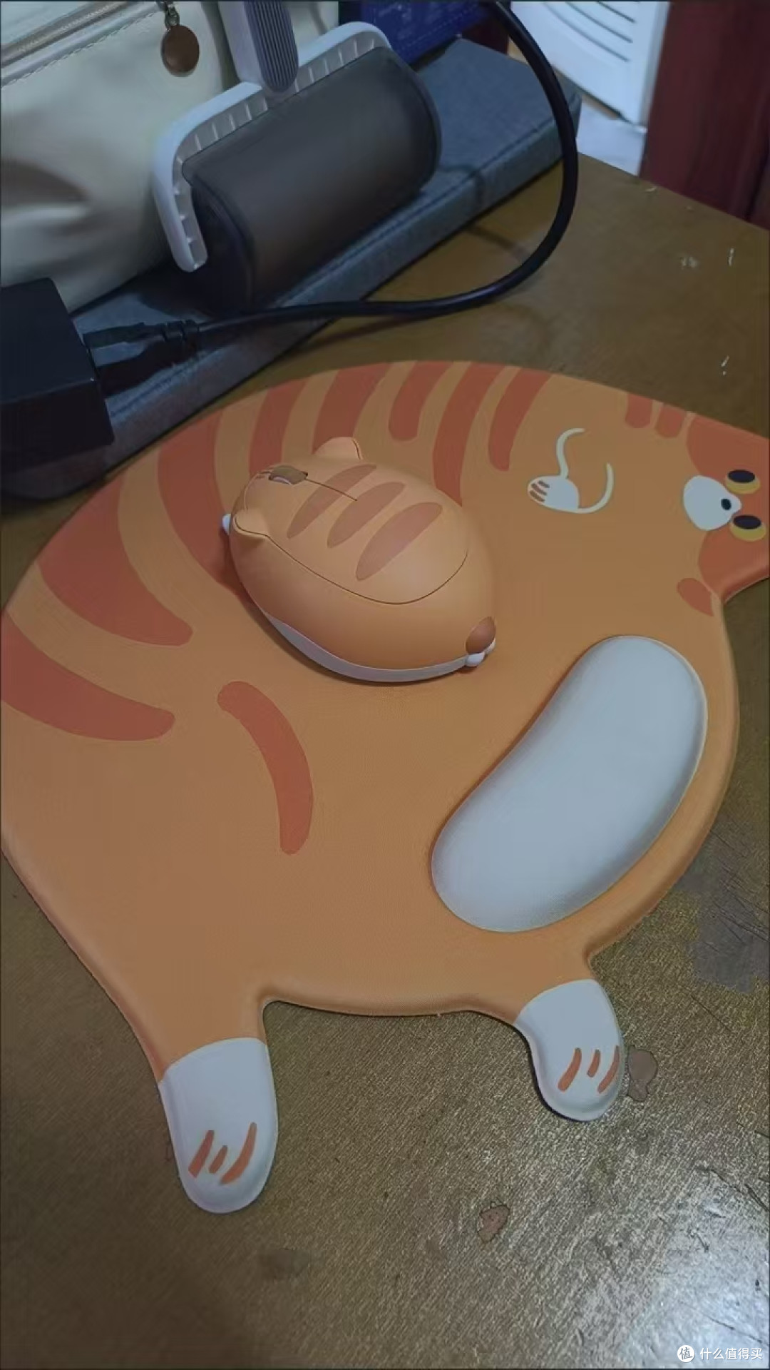 桌面颜值担当！软萌猫猫护腕鼠标垫太治愈🐱