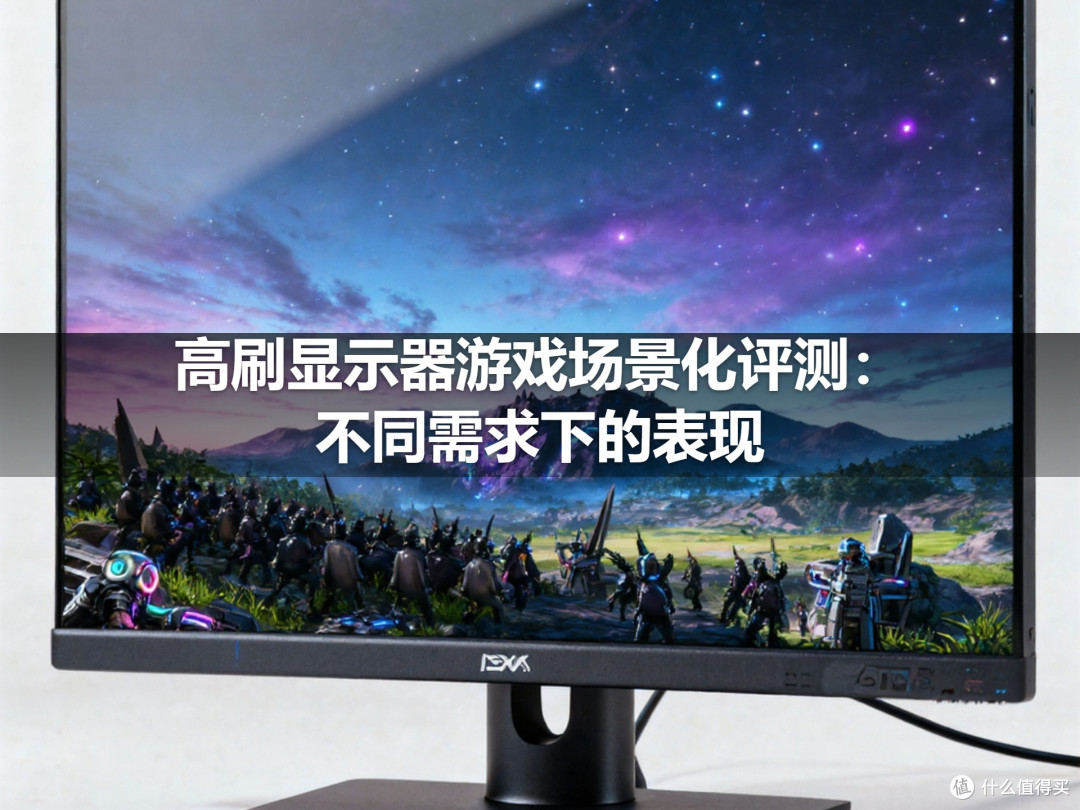 高刷显示器游戏场景化评测:不同需求下的表现