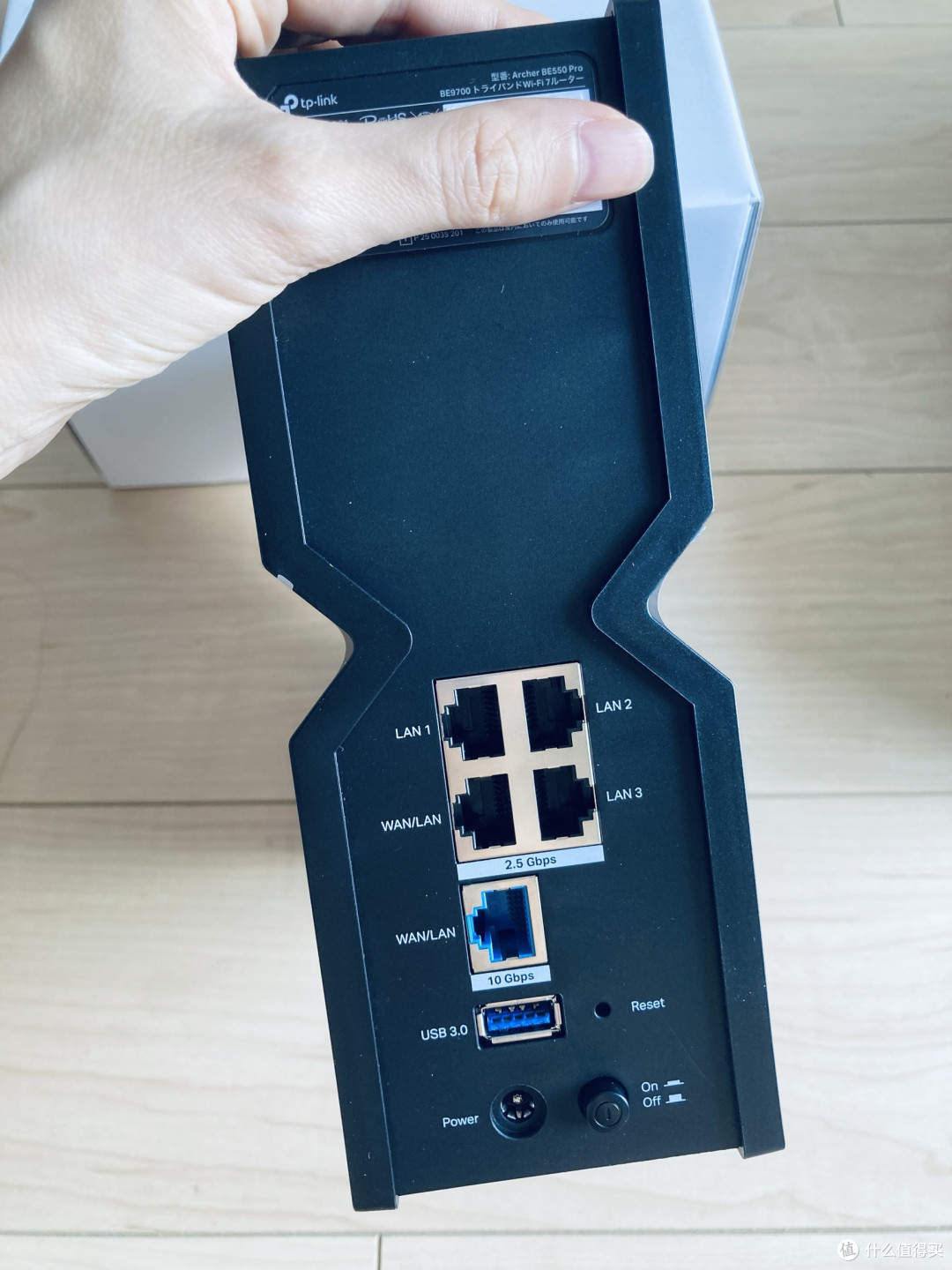 有6G频段的万兆满血WiFi 7性能小怪兽,TPLink BE550Pro 9700