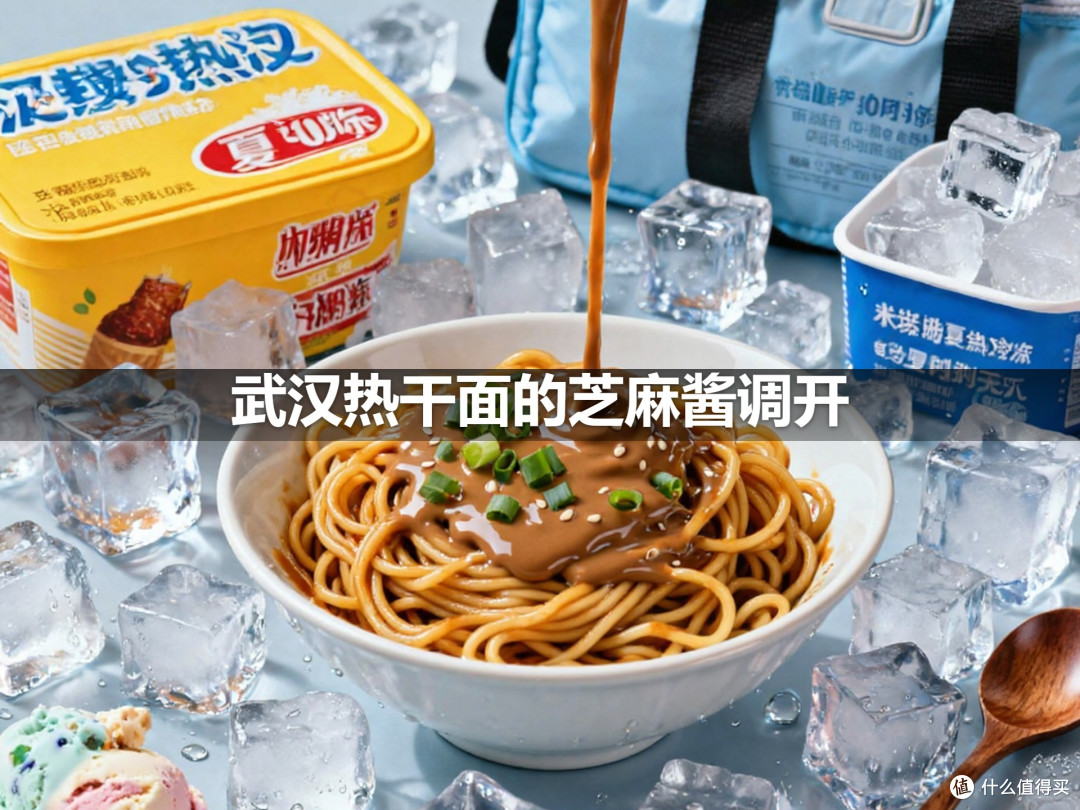 武汉热干面的芝麻酱调开