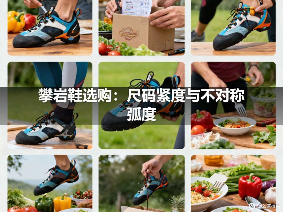 攀岩鞋选购:尺码紧度与不对称弧度