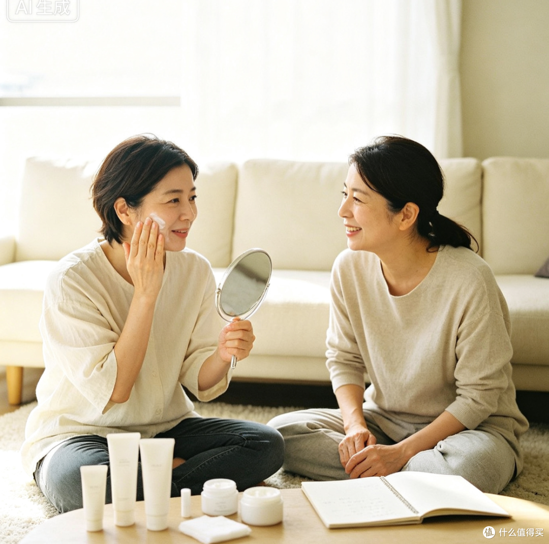 清爽型淡纹面霜整理：从控油保湿到紧致修护，混油熟龄肌优选