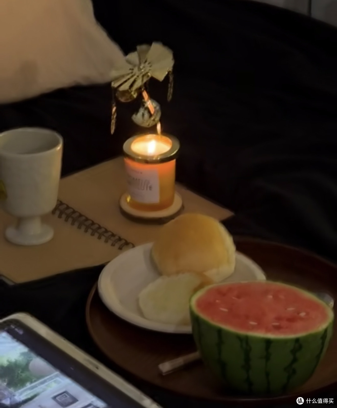 七夕夜晚的宁静时光
