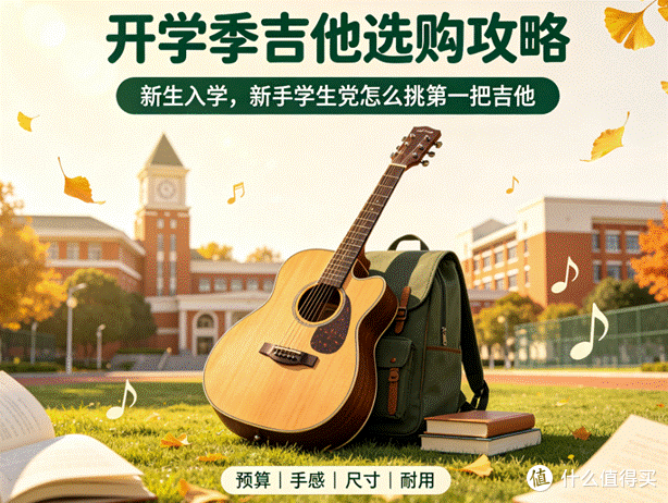 开学入坑吉他必看|学生新手第一把吉他怎么选,实用攻略