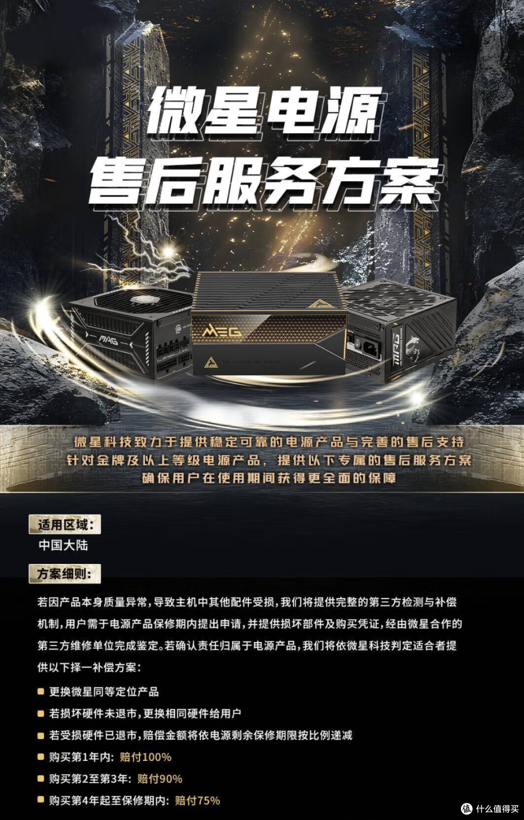 高端显卡守护神,微星MPG AI1300TS PCIE5 月神钛金牌电源实测