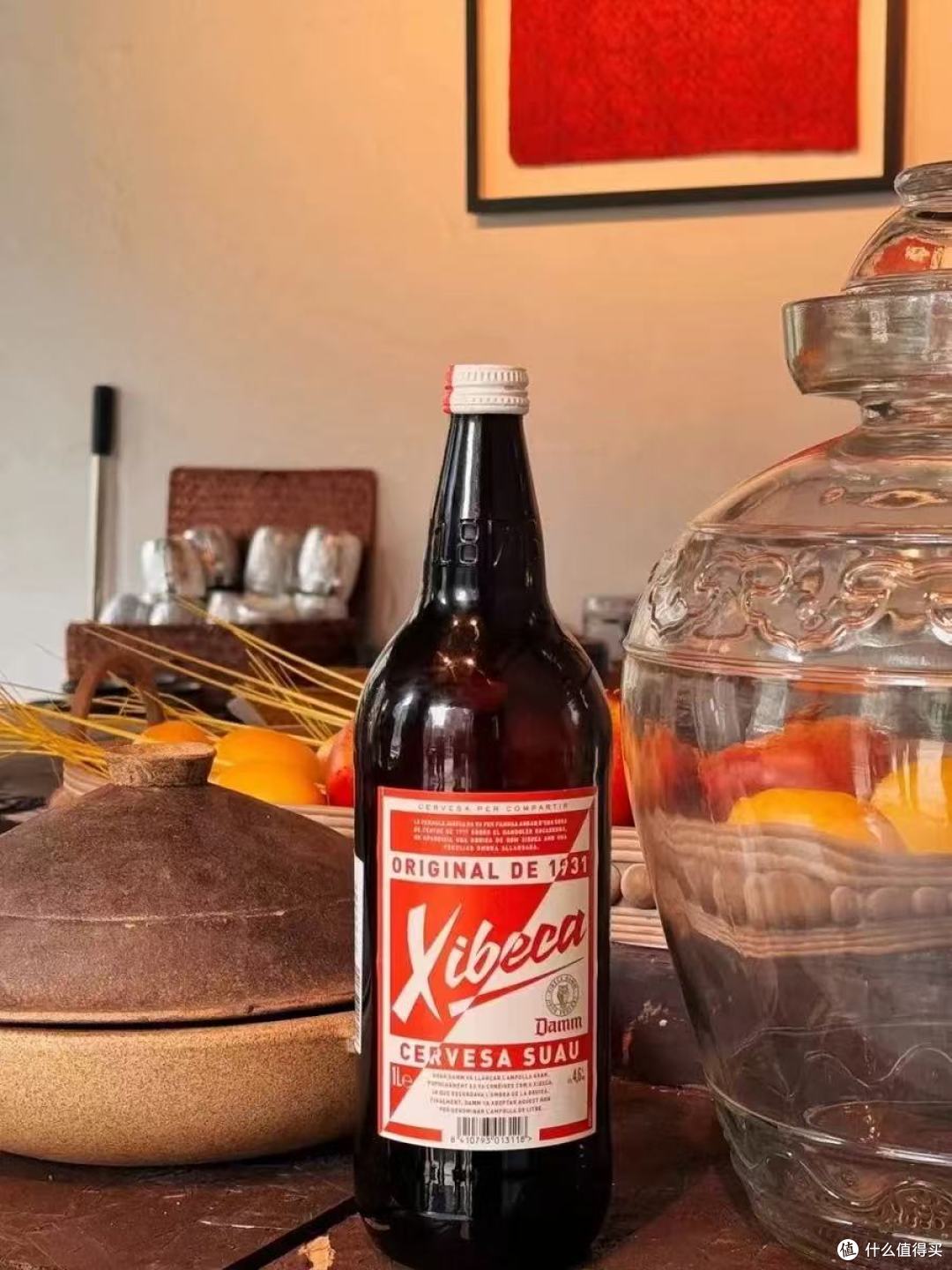 🍻西班牙进口｜达姆西蓓卡淡色拉格 1L 大瓶太适合聚会