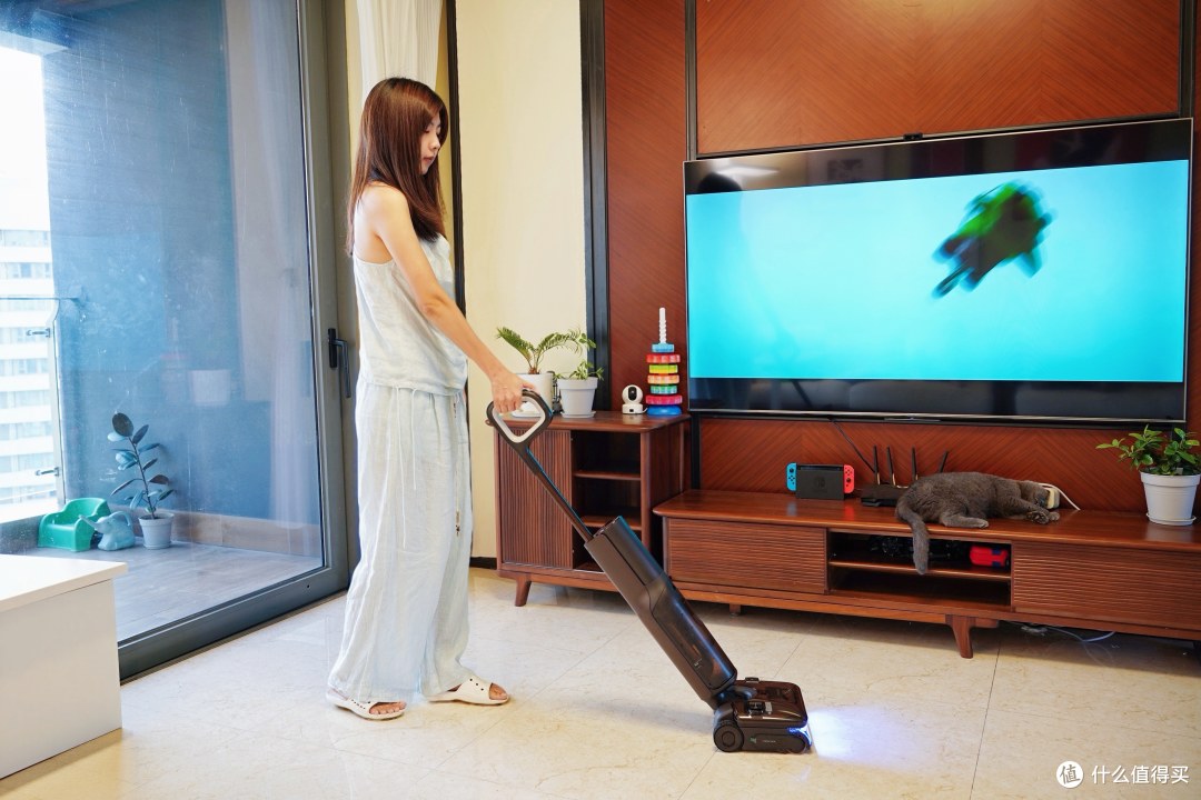 娃猫家庭地板救星|石头A30 Pro Steam 3.0洗地机，解放宝妈双手！