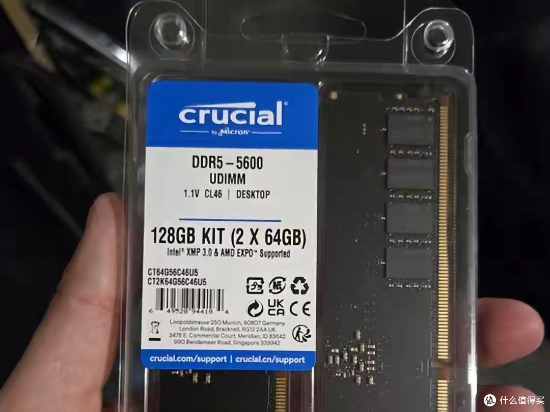 美光彻底摆烂!128GB英睿达内存只退原价:连32GB都买不起