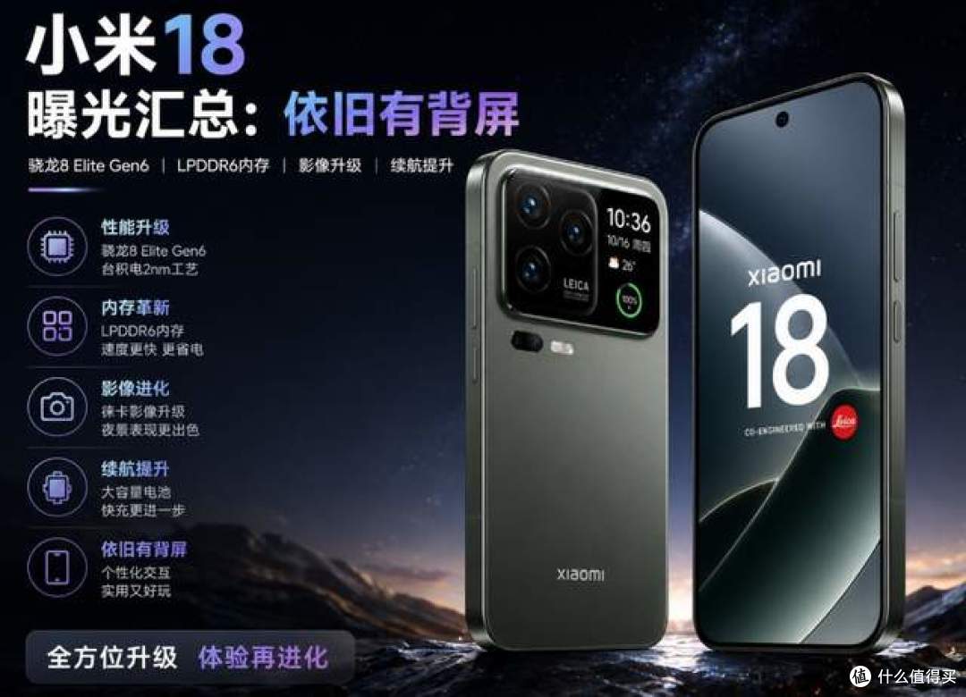 对标iPhone18!曝小米18标准版延后到 12 月发布,打破多年传统