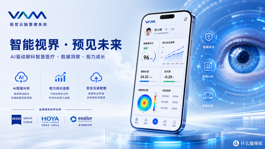 中青大VAM瞳伴视觉健康管理系统
