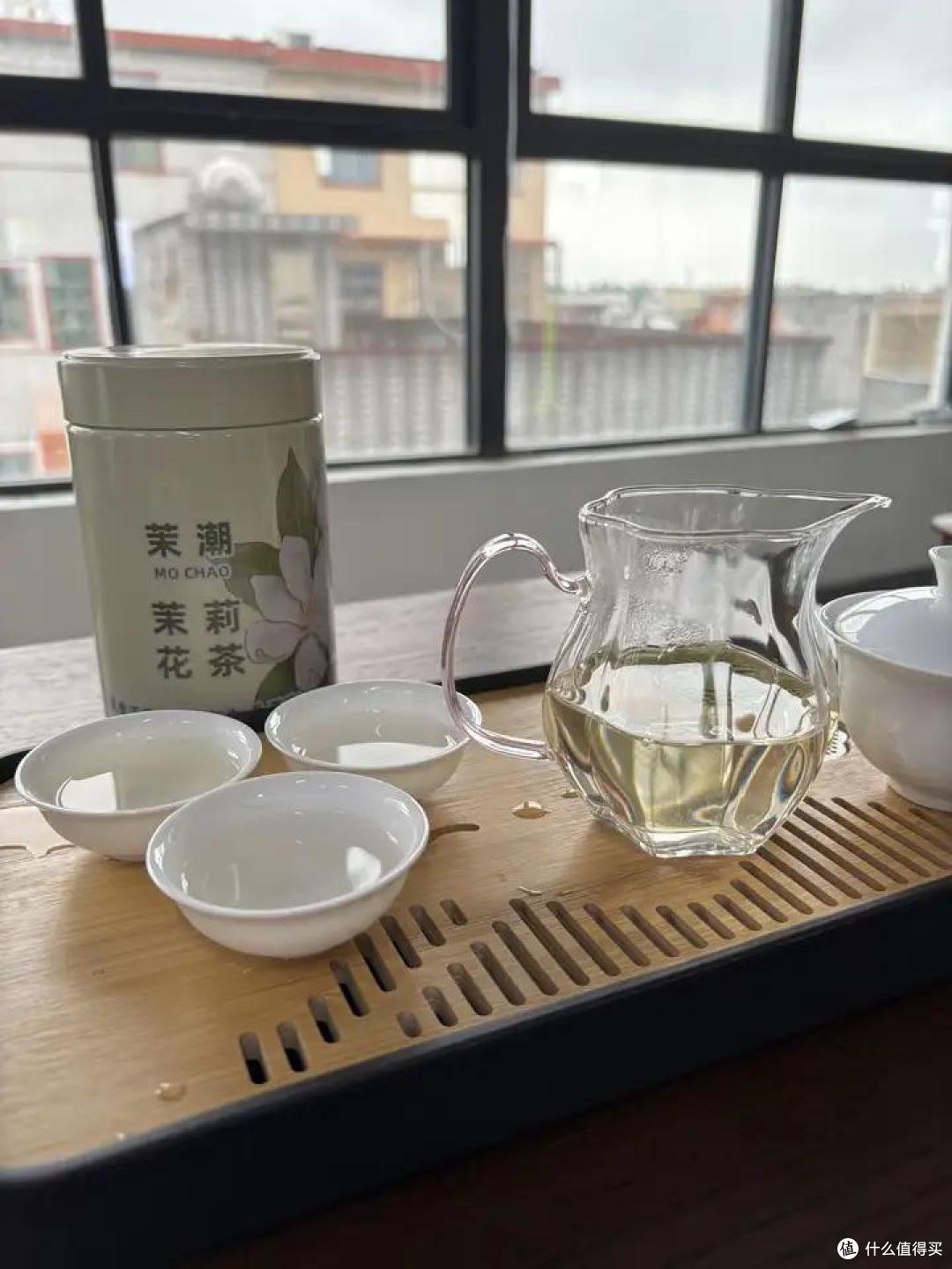 网上买茶测评-吴裕泰贡毫VS茉潮茉莉银针VS碧潭飘雪,哪个更好喝