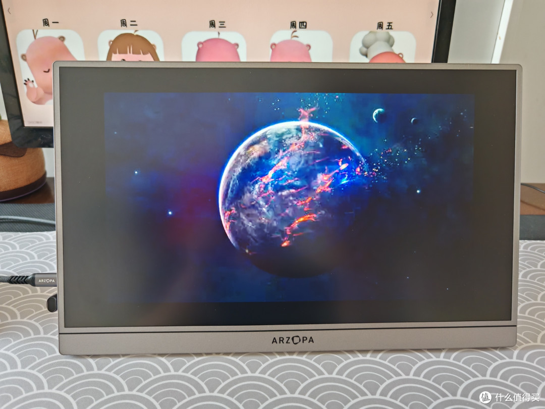 ARZOPA阿卓帕Z3FC便携显示器实测,办公娱乐一机多用的随身副屏