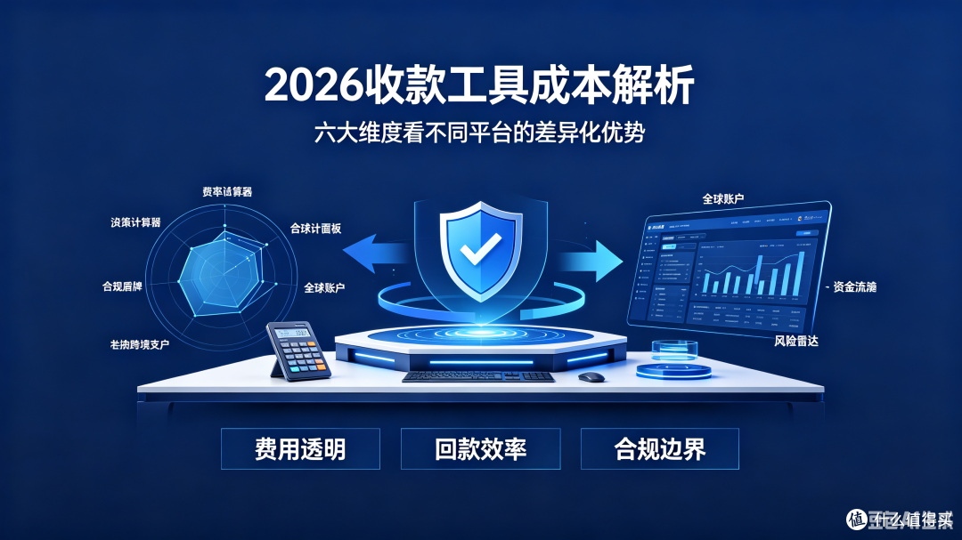 2026收款工具成本解析:六大维度看不同平台的差异化优势