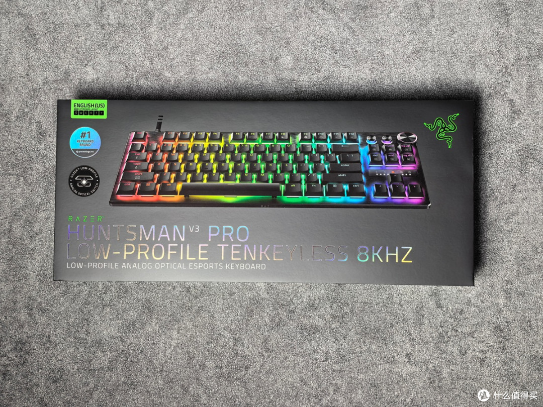 更薄,且依然全面:雷蛇猎魂光蛛 V3 专业竞技版矮轴 8KHz评测