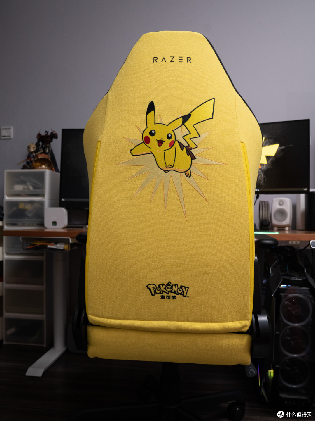 这皮卡丘电竞椅谁顶得住?雷蛇宝可梦联名风神V2 X杀疯了!
