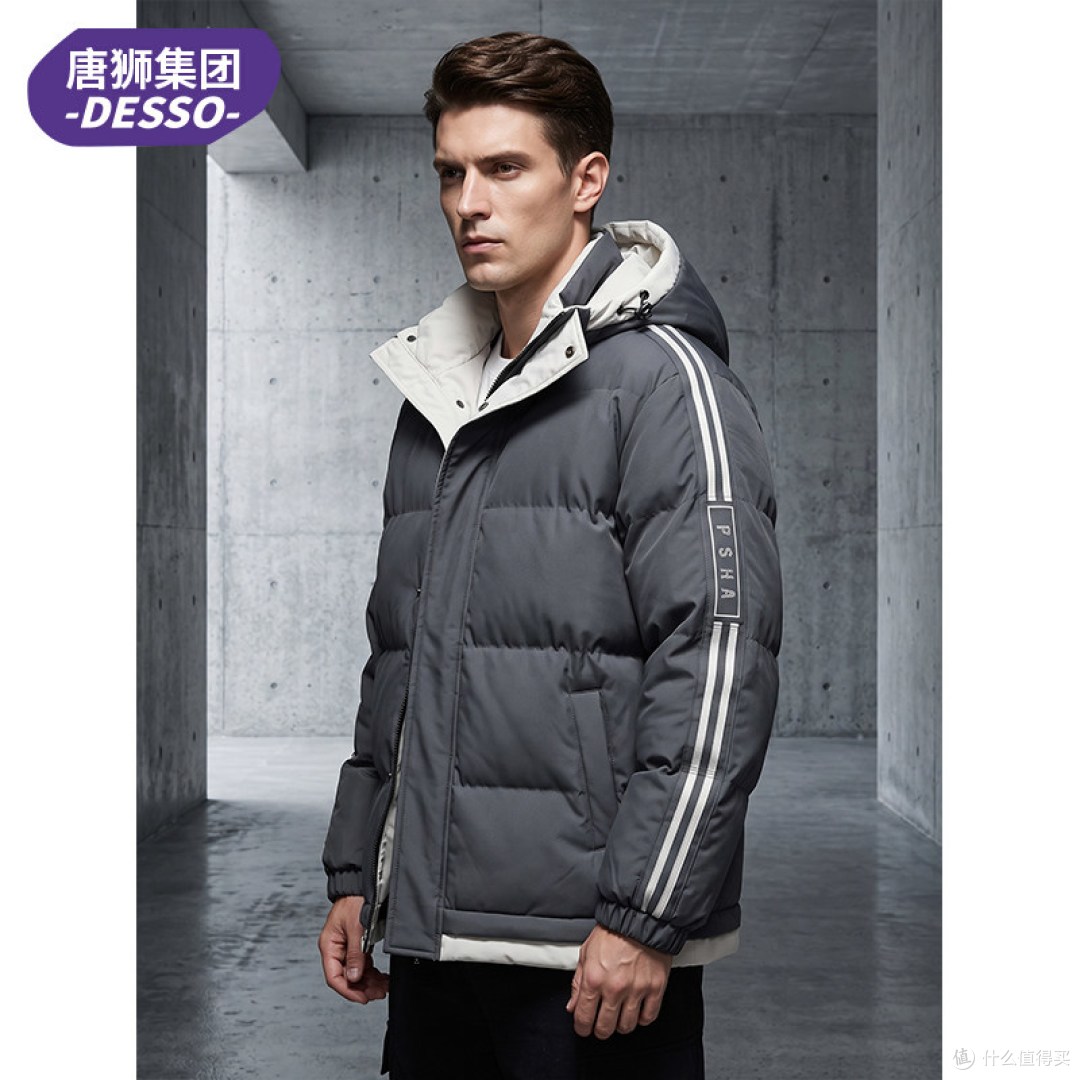 【日常实测|2026 冬季男士短款连帽棉服,防风加厚兼顾版型】