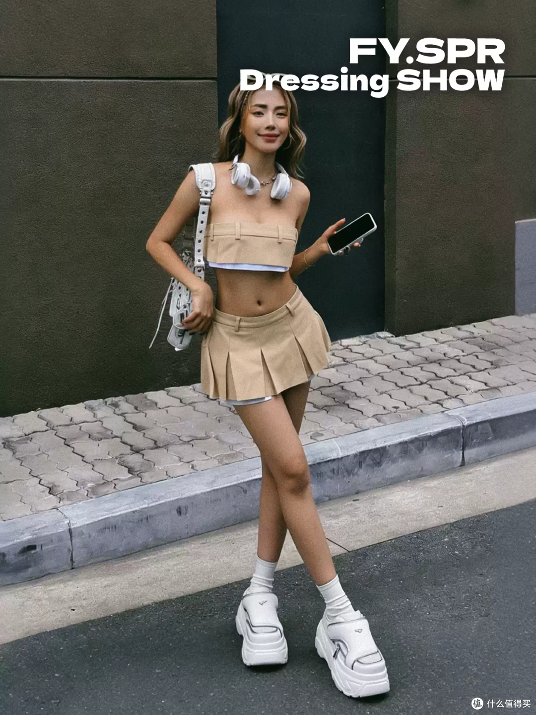 何洁同款!这双厚底半拖简直是“长腿神器”