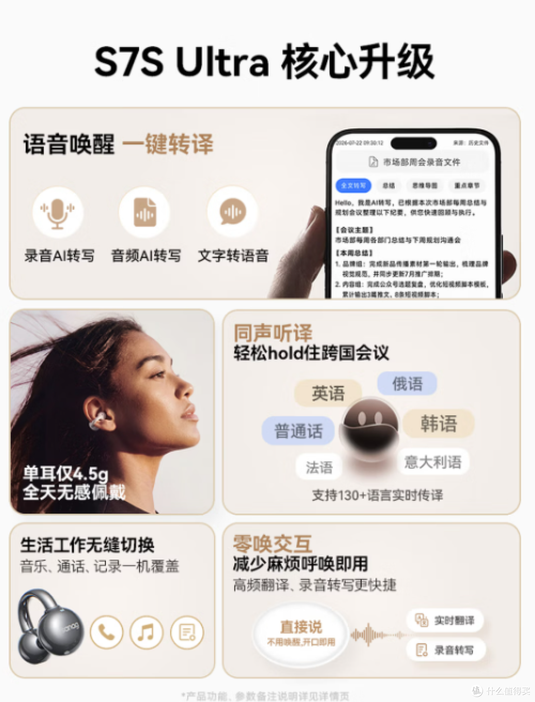 运动耳机推荐！塞那 S7S Ultra体验，先看颜值，最后还是要听声音