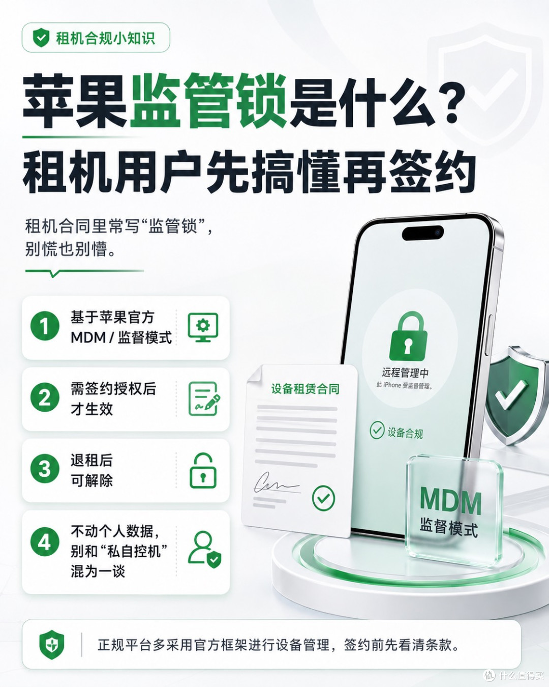 苹果监管锁是什么？租机用户先搞懂再签约