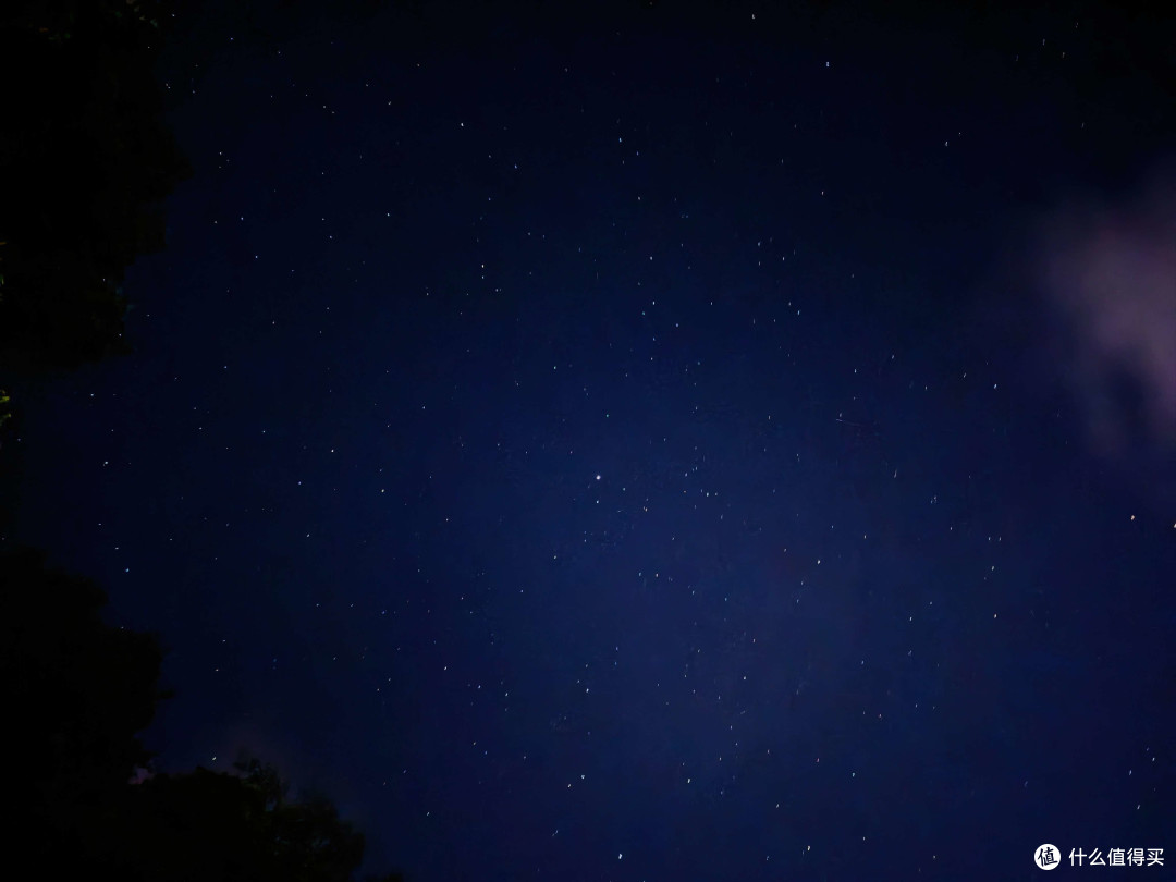 夜晚抬头可看的星空