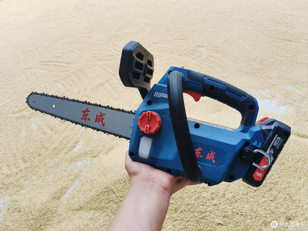 60买到的东成12寸电链锯能用吗?拆解实测~