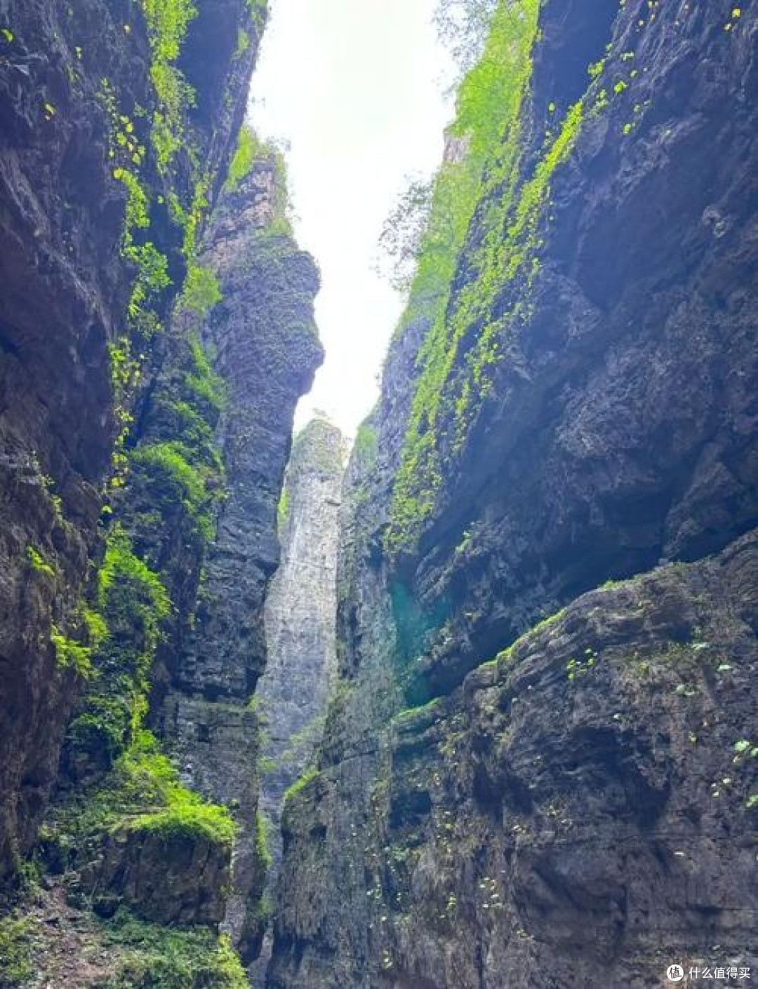 野三坡秋景:峡谷红叶与溪流
