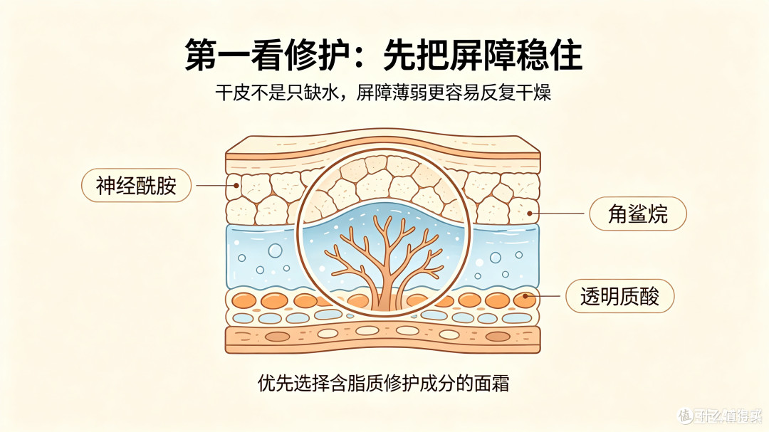 沙漠大干皮面霜选购指南!避开假滋润,秋冬不拔干不卡粉