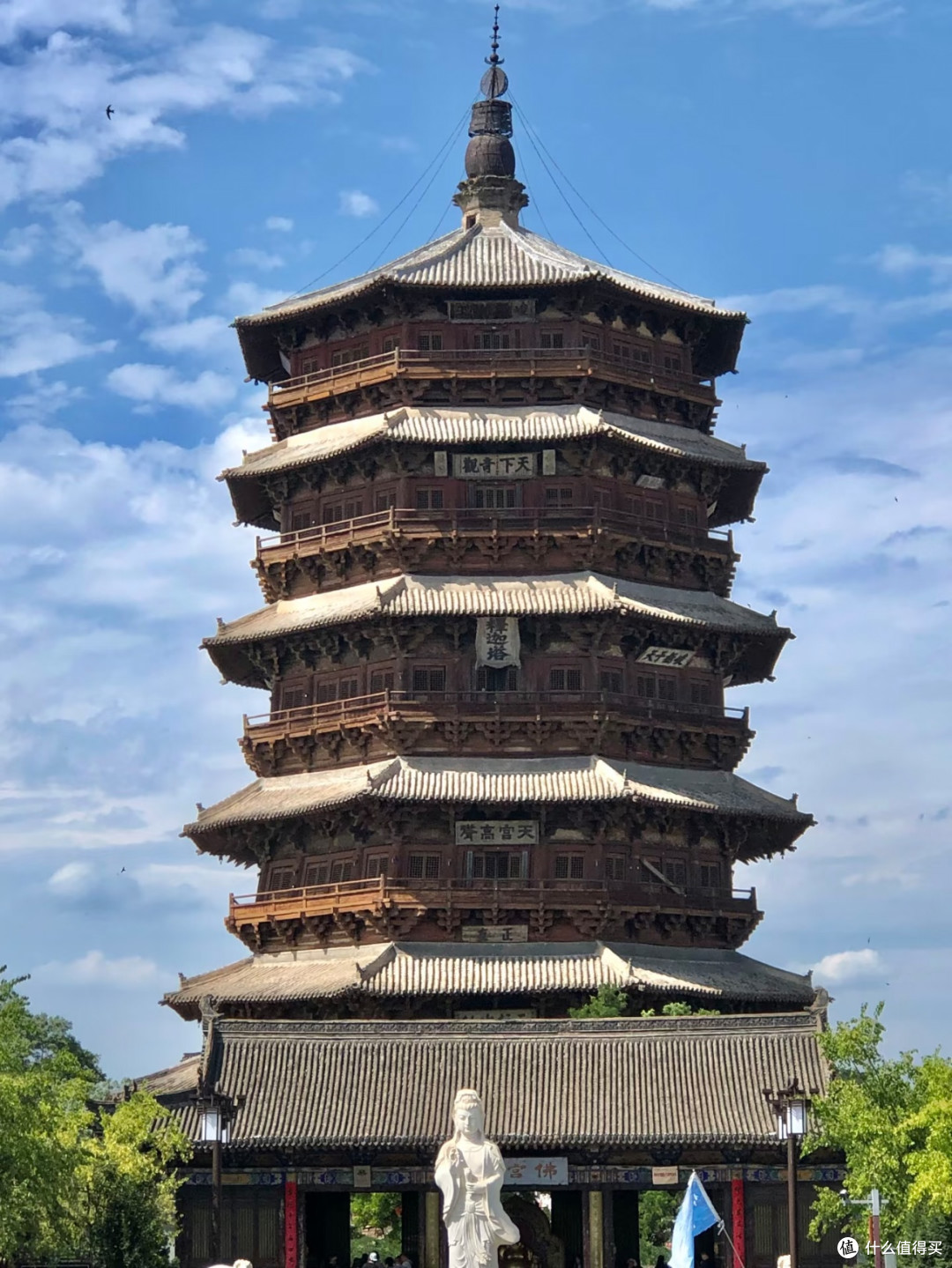 夏秋赴晋北,亲历应县木塔的千年震撼