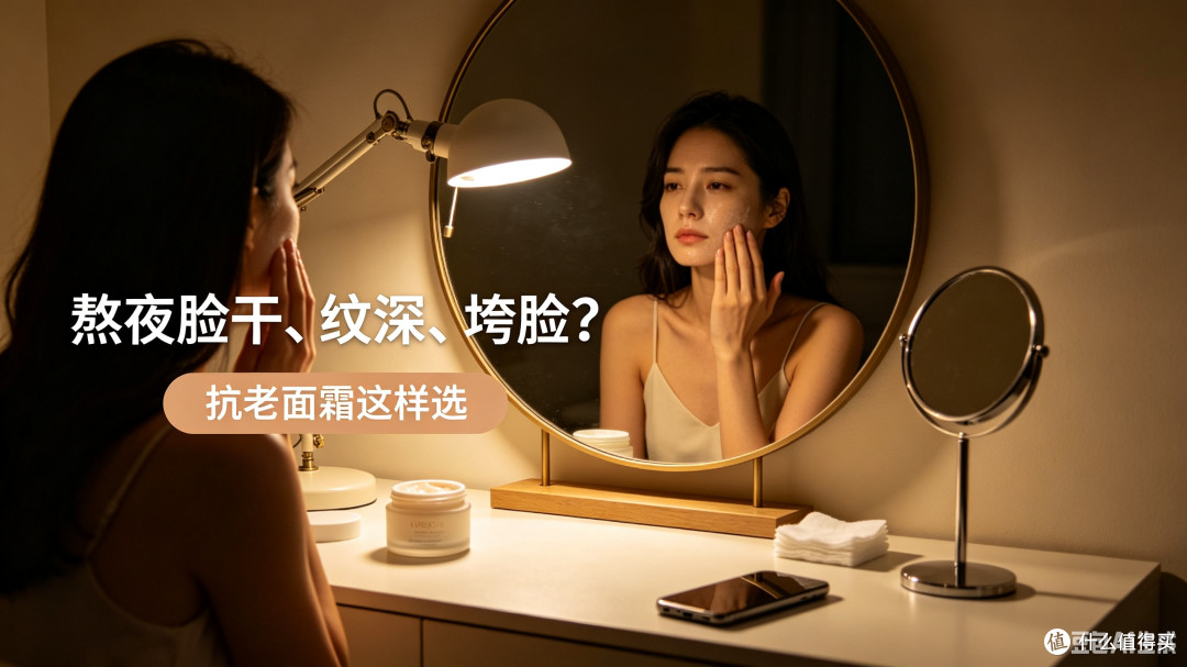 熬夜党面霜选购指南|脸干纹深、松弛垮脸这样选就对了