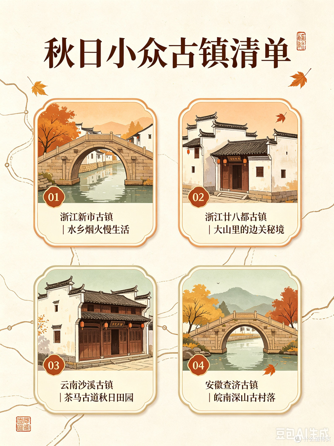 避开人潮寻古镇宁静