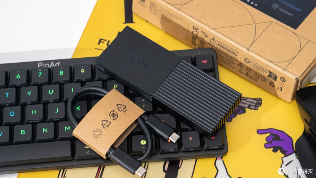 USB 4速率移动硬盘盒:ProArt 创梦PA40SU开箱分享