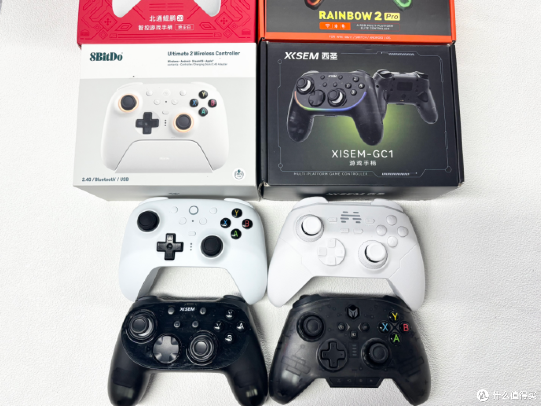 百元到中端游戏手柄:北通鲲鹏20、西圣GC1、游戏手柄体验对比!