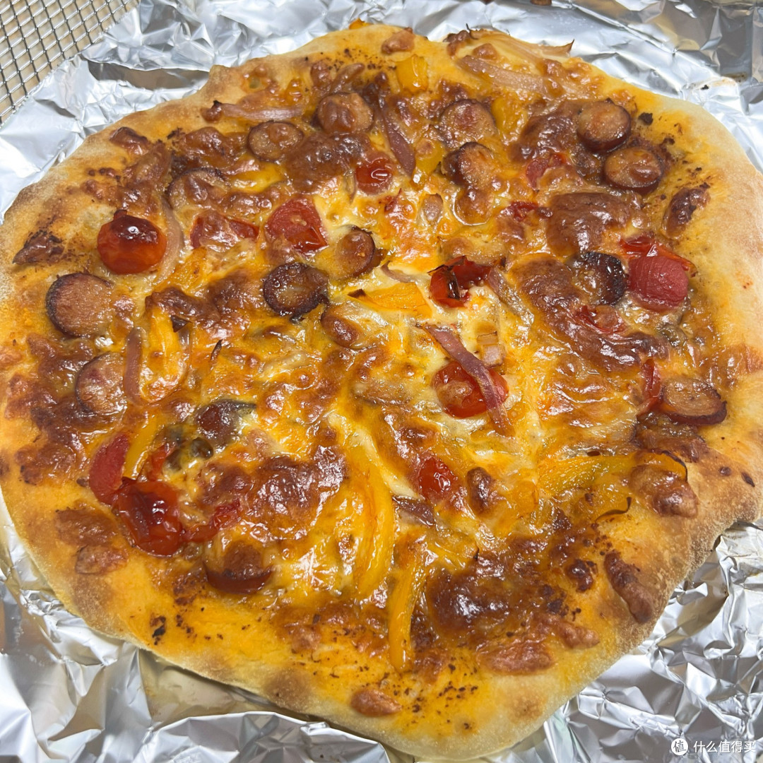 下班烟火气治愈时刻🍕纯手搓披萨,貌不惊人味绝了