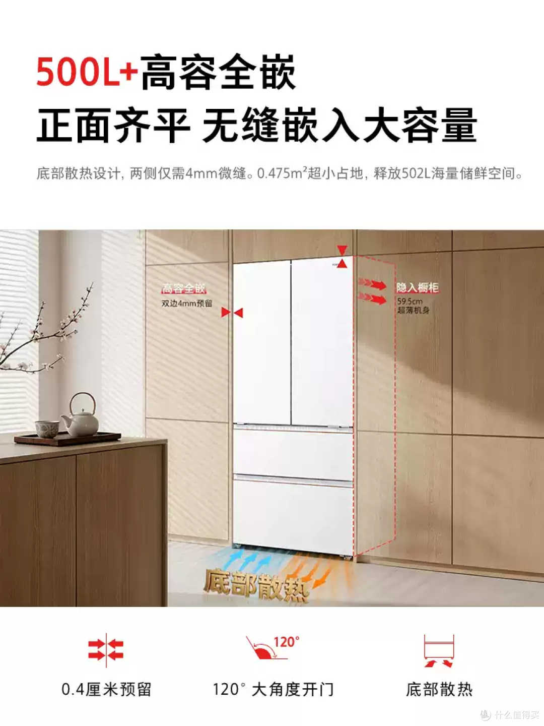 厨房颜值天花板！这台“大白梨”冰箱太绝了