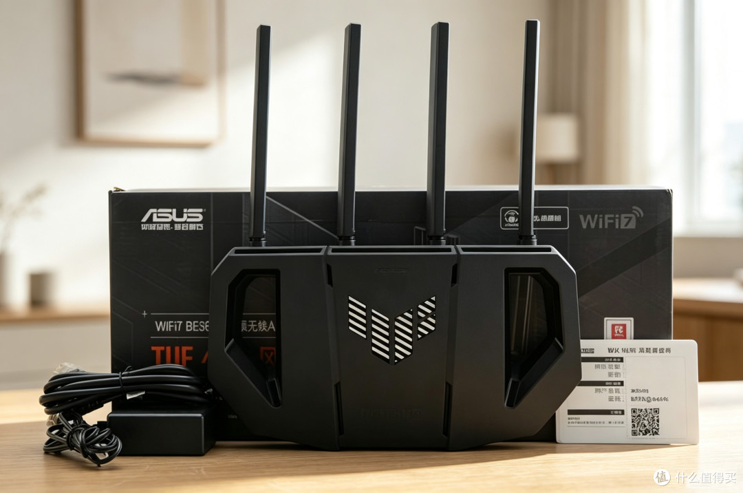 华硕TUF小旋风V2:500元档WiFi7,游戏党要认清取舍