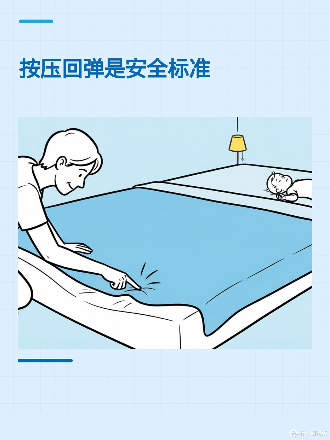 婴儿床垫越软越危险?“按压回弹”小测试帮你避开雷区