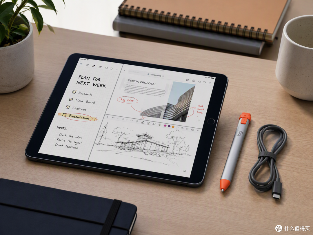 iPad只想记笔记和做批注？罗技 Crayon适合谁